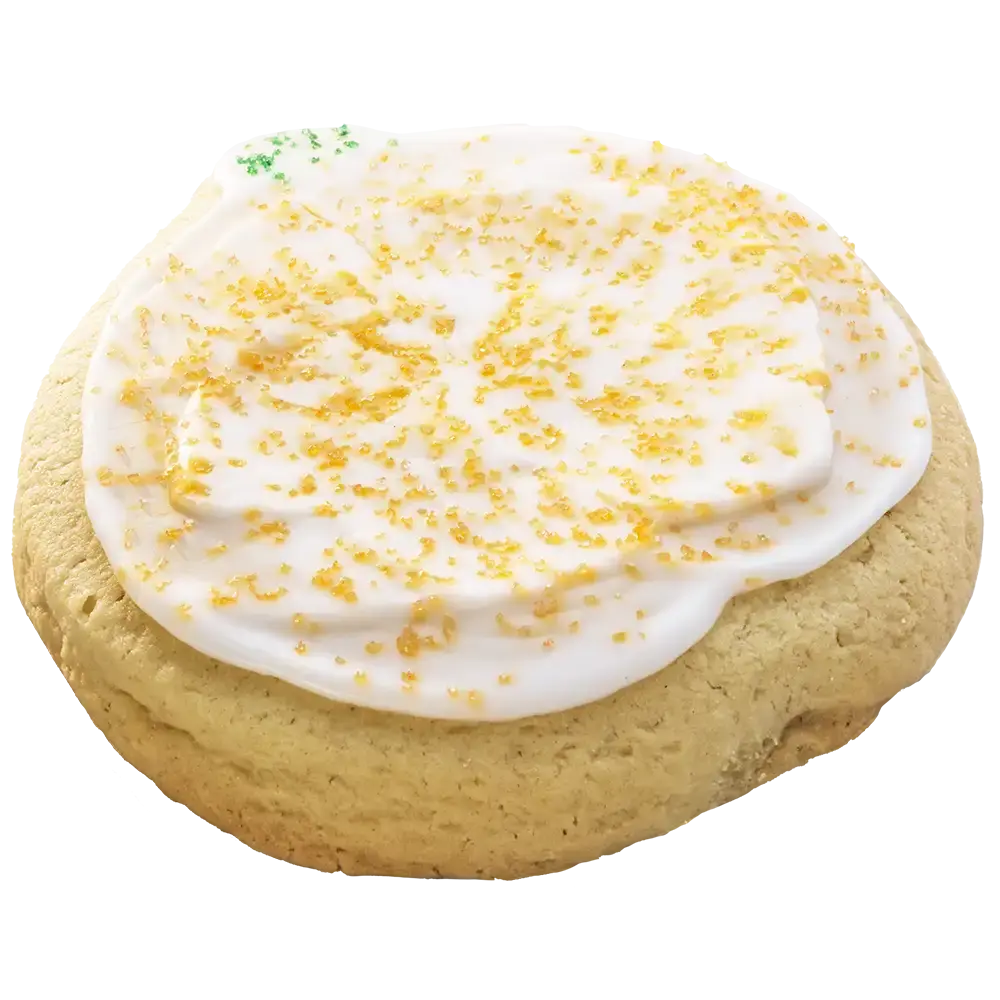 1/4 LB Almond Glaze Sugar Cookie