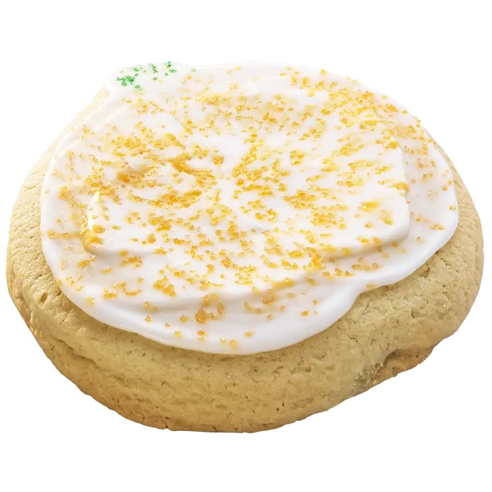1/4 LB Almond Glaze Sugar Cookie
